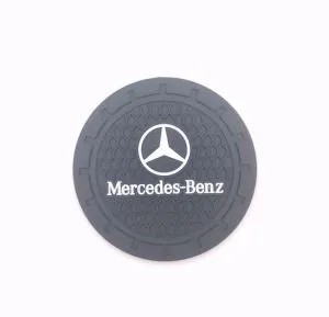 Benz pvc kawotchou byè Coaster tas detantè rus