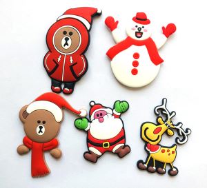 Nwèl Deer bonom ti kado Magnet frijidè