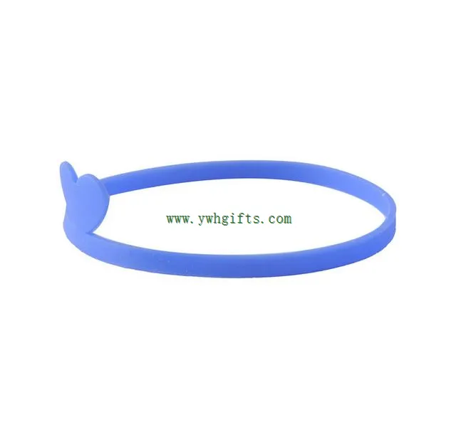 Glass Wine Cup Silicone Tag Makè boutèy etikèt