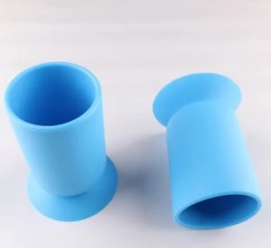 Kreyatif Silicone vantouz Pen Holder pou biwo oswa lekòl la