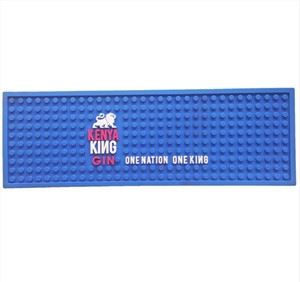 OEM ODM ki pa Peye-glise Bar Top Mat PVC Rubber Club byè Bar Mat