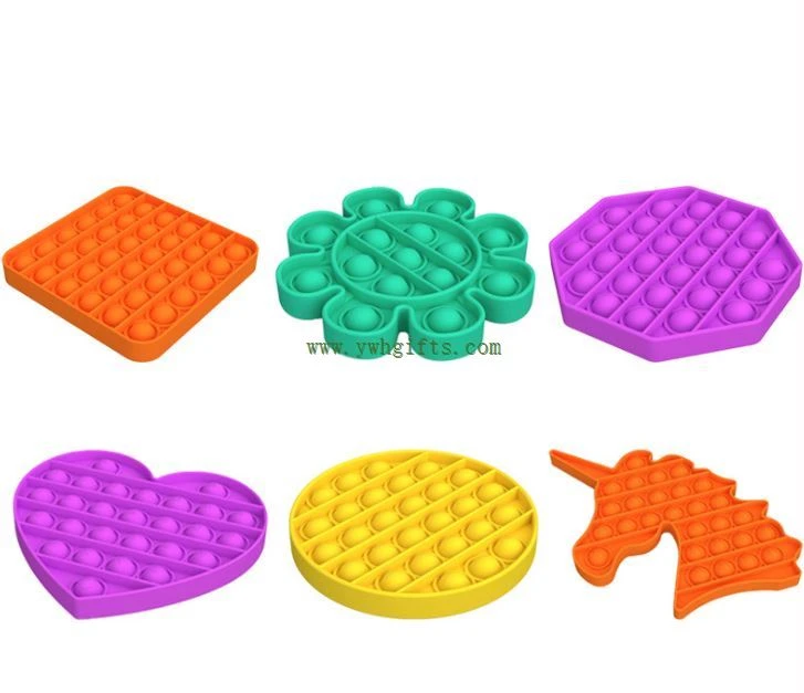 Popular Push Pop Bubble Silicone Children Rodent Control Pioneer