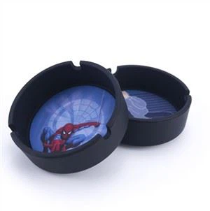 Nouvo Enprime Portable Chale Rezistans Silicone Silicone Ashtray