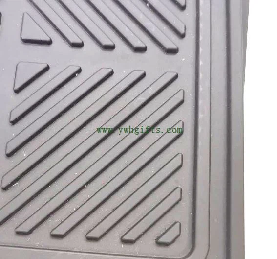 Square Anti-scalding Pvc Drink Coaster Rubber Holders Coasters